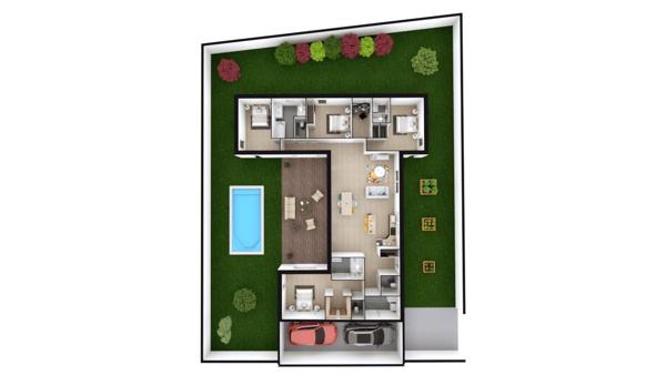 Maison neuve 143.22m² à proximité immédiate des commerces