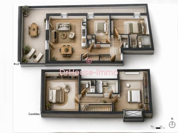 Appartement à vendre 5 pièces de 99 m²