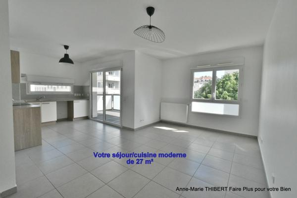 Appartement à vendre 3 pièces LYON 3EME ARRONDISSEMENT (69)