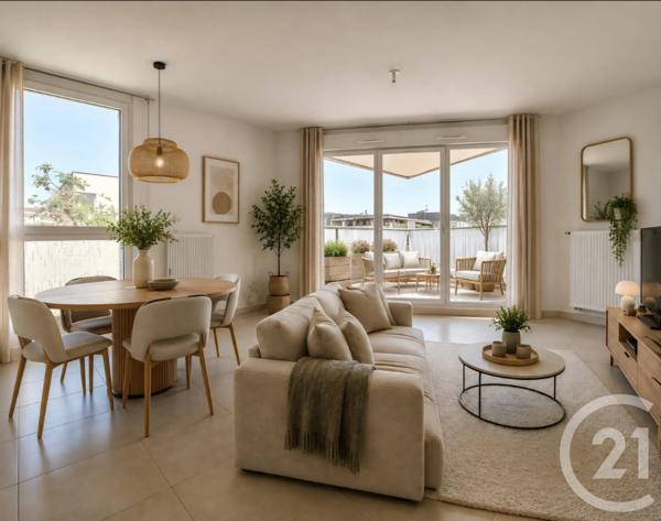 Appartement F3 à vendre  3 pièces - 63,17 m 2   MONTPELLIER  - 34