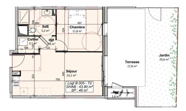 Appartement à vendre 2 pièces 44 m² Givrand