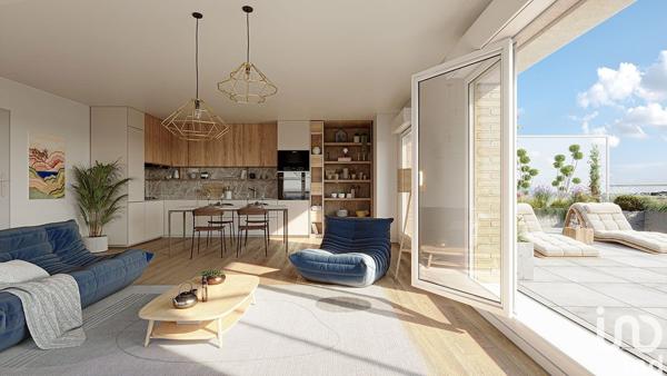 Appartement à vendre 2 pièces 45 m² Saint-Martin-Boulogne