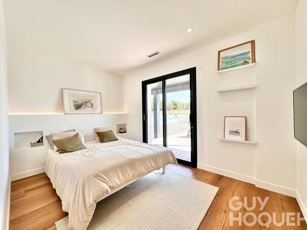 Maison contemporaine de plain pied avec piscine proche d'ORTHEZ