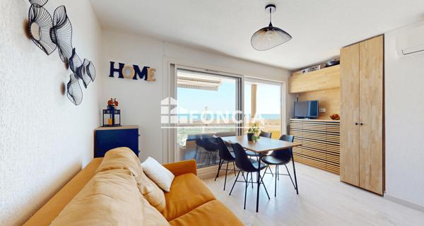 À vendre Appartement 2 pièces 26.22 m² - Le Barcarès 66420