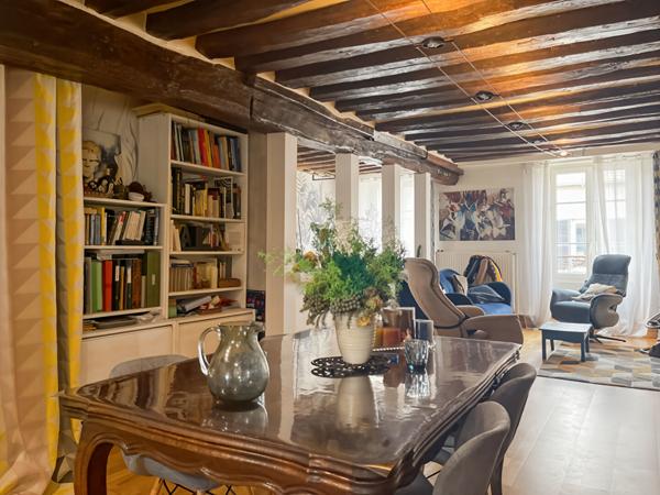 GRAND APPARTEMENT DE CARACTÈRE DANS LE CENTRE-VILLE