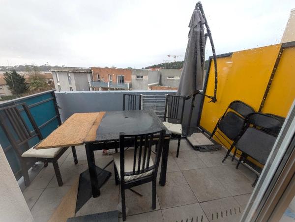 Appartement 48m² à Grabels - Balcon - Parking - Vendu loué