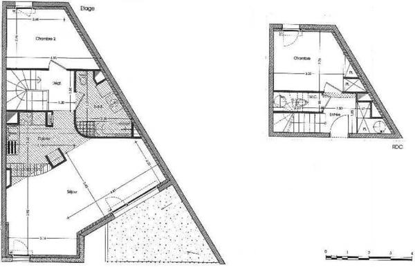 Appartement 3 pièces - 44100 Nantes
