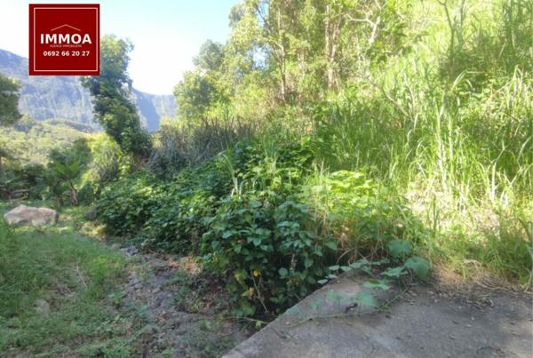À vendre : Terrain constructible – Salazie, Mare à Citrons (97433) À vendre : Terrain constructible – Salazie, Mare à Citrons (97433)