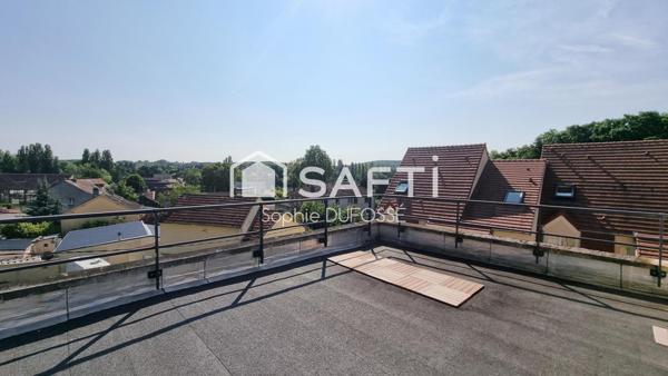 Grand Studio de 31,18 m² loi carrez avec une belle terrasse panoramique de plus de 53 m²