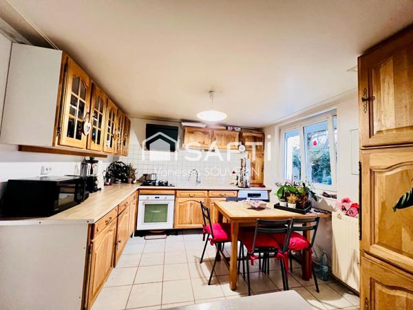 Maison T4 avec agrandissement à finir sur 1000 m2