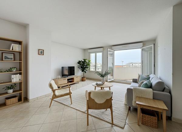 Appartement Antibes 4 pièces dernier étage- Centre Ville