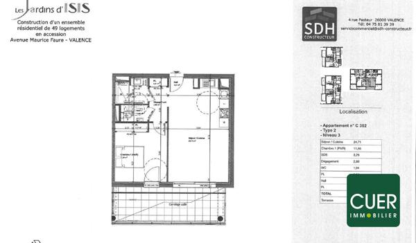 Appartement T2 Valence