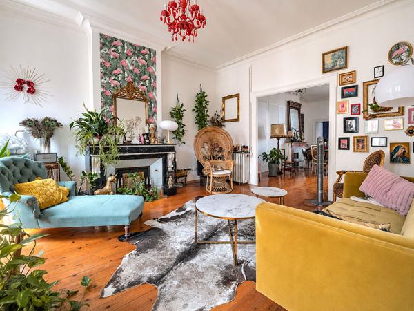 Appartement ancien T4 à vendre  Toulouse Quartier des Chalets (31000) 141 m2