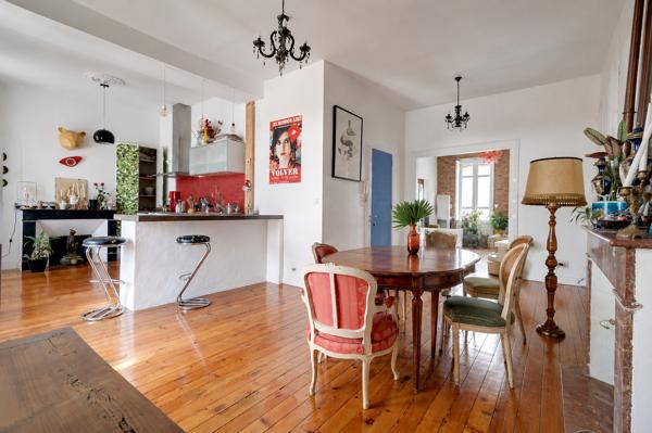 Appartement ancien T4 à vendre  Toulouse Quartier des Chalets (31000) 141 m2