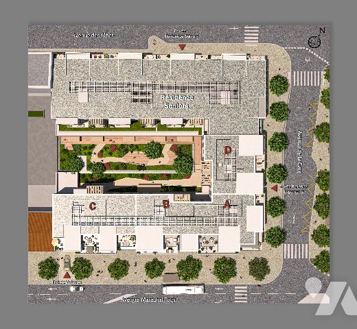 - TRAVAUX EN COURS - Programme immobilier neuf en vente sur plan à GAP 05000 - Du T1 au T5 ...