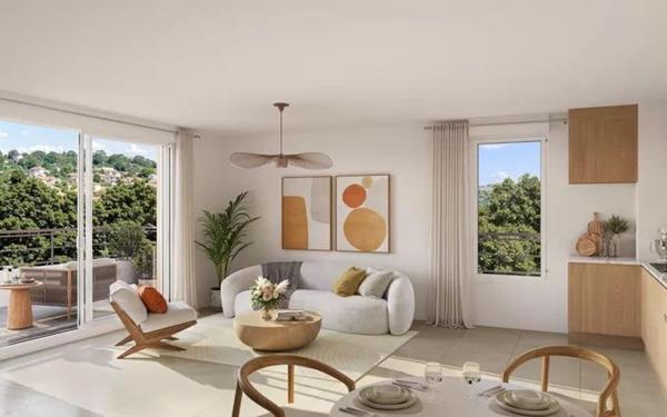 Appartement à vendre    2 pièces • 41,56 m2 La Seyne-sur-Mer