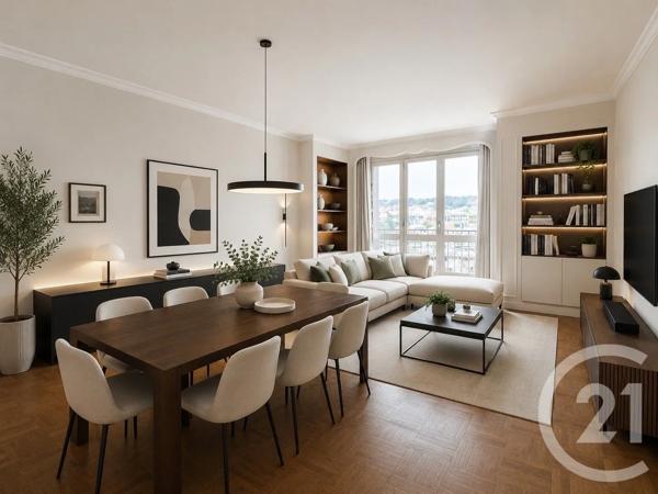 Appartement F4 à vendre  4 pièces - 75,57 m 2   ST MAUR DES FOSSES  - 94