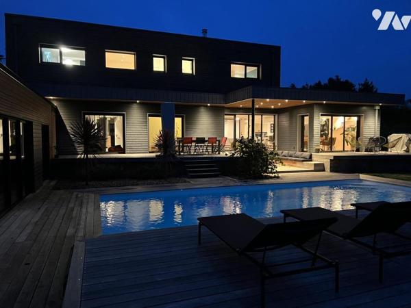 Maison d'architecte avec piscine 