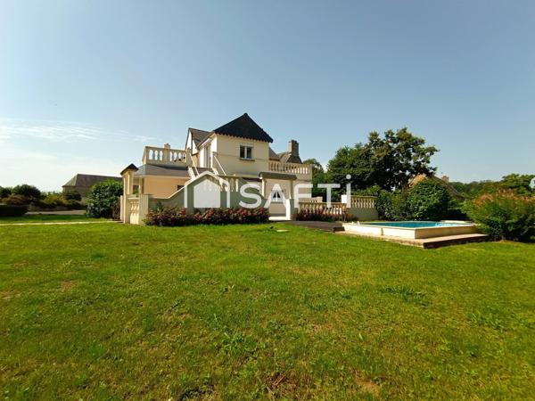 Safti-Benjamin Marcouiller vous propose : maison 7 pièces avec piscine.