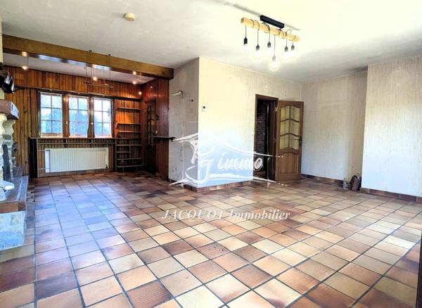 HALLUIN MAISON INDIVIDUELLE A TRAVAUX - 108 m² 4 CHBS JARDIN GARAGE