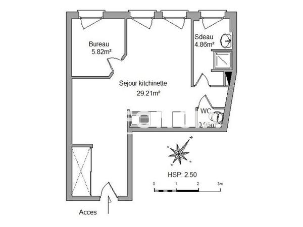 Location Appartement 2 pièces 40.84 m² - 4 RUE DE VERDUN Marignane 13700