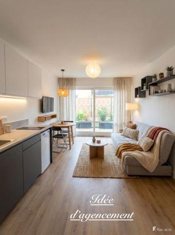 GRAVIGNY - 27930 - Studio RDC - Résidence sécurisée - 24 m2 - 52000  HAI