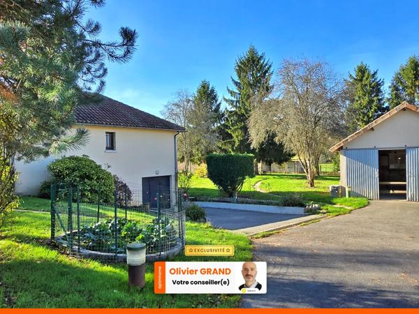 Pavillon 6p sur sous-sol complet + Garage + Dépendances - Proche Saint-Junien - Environnement campagne