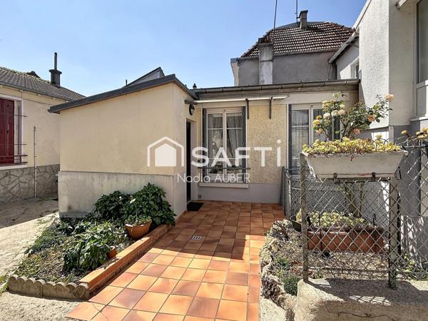 PAVILLON 2 PIECES AVEC BUREAU ET  TERRASSE