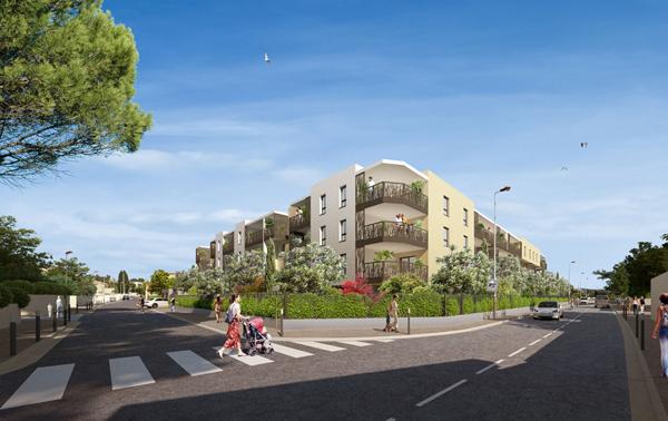 NARBONNE. APPARTEMENT NEUF 4 pièces - 107m² avec grande terrasse expo SUD + Parking privatif