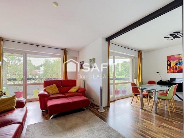 Appartement spacieux, lumineux, sans vis-à-vis !