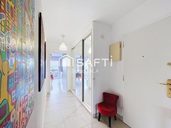 Appartement spacieux, lumineux, sans vis-à-vis !