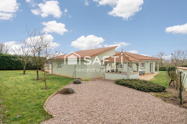 Axe A31 ! Maison de plain pied ! DPE C !