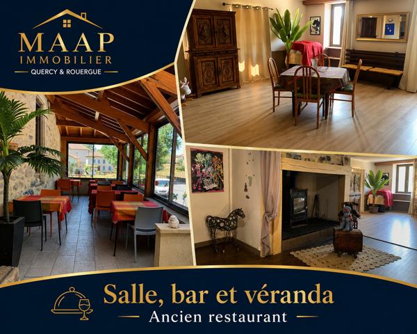 ENSEMBLE IMMOBILIER – ANCIEN HÔTEL, RESTAURANT & HABITATION PRIVATIVE