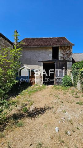 À Vendre – Petite maison de village pleine de potentiel – Barrou (37350)