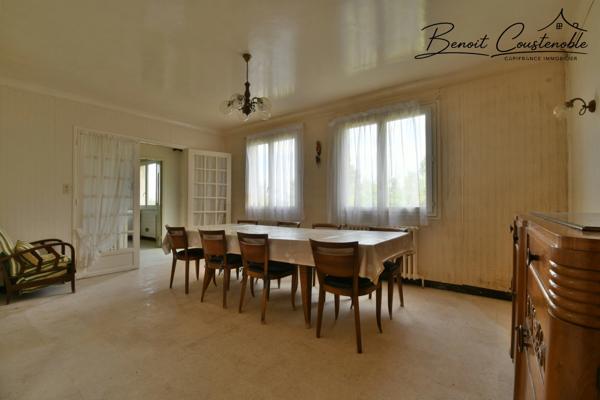 Maison à vendre de 87 m² - 2 chambres - Sous-sol total - Terrain de 1170 m² -  SAINT GEORGES SUR BAULCHE (89)
