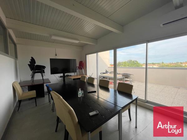 Bureaux à louer à Villeneuve les Maguelone dans immeuble récent