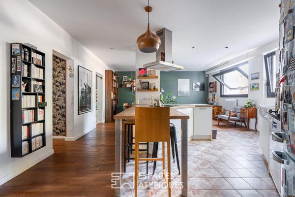 Appartement T5 rénovée avec jardin partagé – Nantes