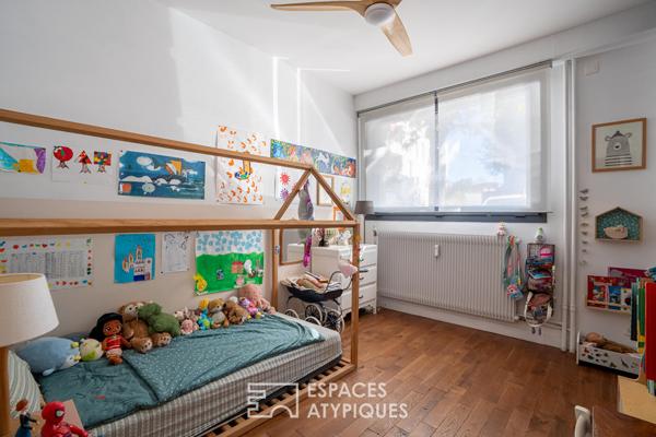 Appartement T5 rénovée avec jardin partagé – Nantes