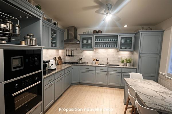 Description de cette maison de 97m², aux Rives d'Andaines