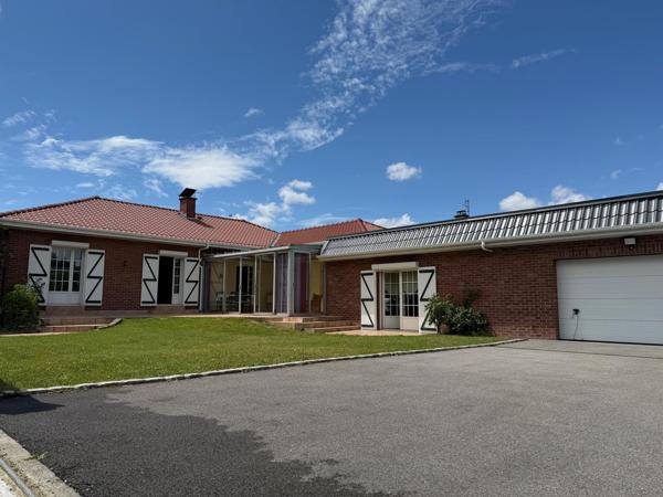 Plain pied individuel, 4 chambres, double garage