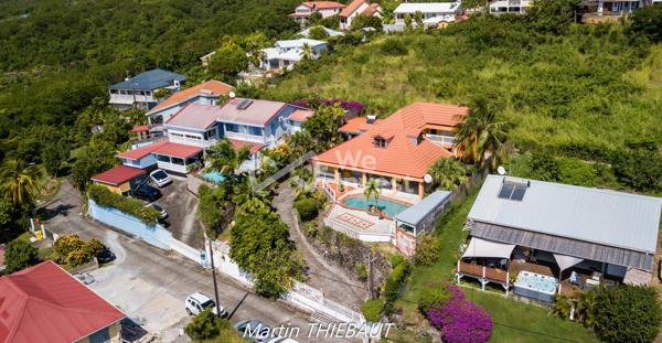Villa avec vue mer et piscine au Diamant