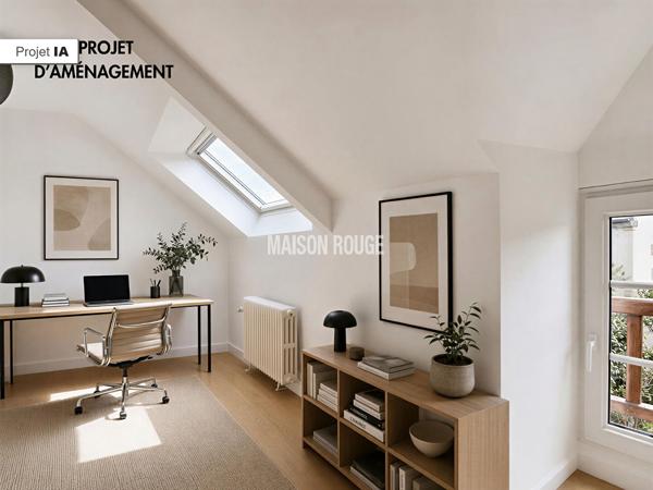 Maison authentique en pierres, charme et confort moderne, vie de plain-pied proche du bourg de Ploufragan