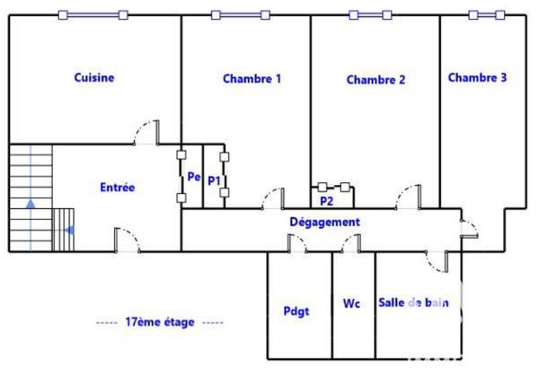 Appartement à vendre 6 pièces 109 m² Brest