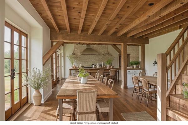 Dpt Rhône (69), à vendre AVEIZE, Ferme, 4 chambres et nombreuses dépendances