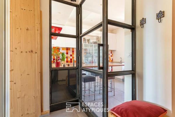 Duplex de caractère en dernier étage