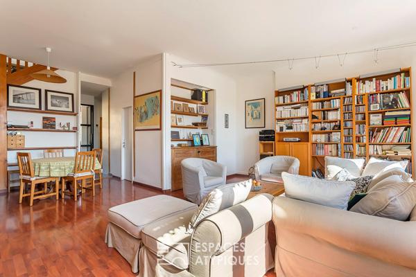 Duplex de caractère en dernier étage