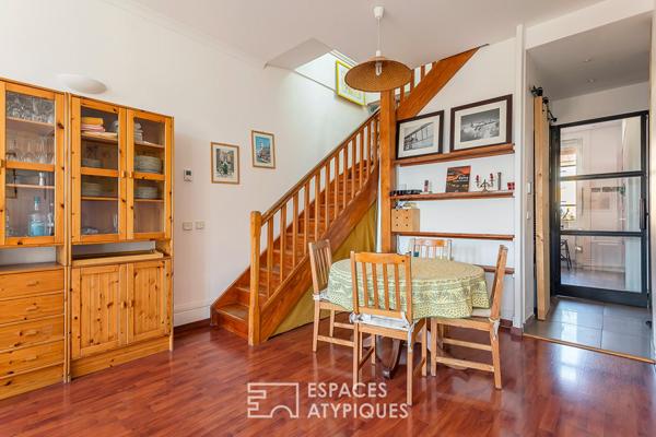 Duplex de caractère en dernier étage