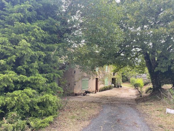 Puycelci (81140) Exclusivité : Charmante maison de 179m2, T3 - T4 avec plus de 4,5h prairie et bois