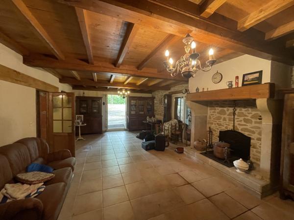 Puycelci (81140) Exclusivité : Charmante maison de 179m2, T3 - T4 avec plus de 4,5h prairie et bois