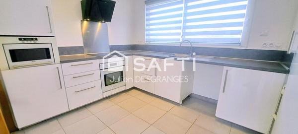 Contemporaine 4 chambres possibilité 5 sur 350m2 de jardin